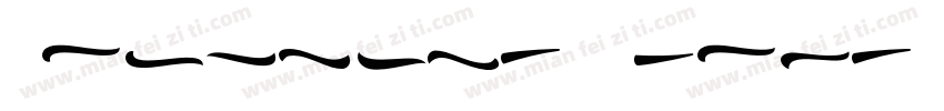 Barlouth Swash字体转换